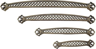 Abvin Jali Vintage Ancient for cabinet hardware, furniture handles for doors, cabinets, cupboards and drawers - 1 room (224 mm (10 inch)).. Your digital shopping ally, DIAYTAR NIGERIA offers extensive selection with budget-friendly delivery.
