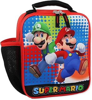 Insotherme Super Mario School Lunch box for boys and girls by Bruce (single size, blue), blue, one size.. Experience budget-friendly shopping at DIAYTAR NIGERIA, Nigeria's premier online marketplace with quick delivery.