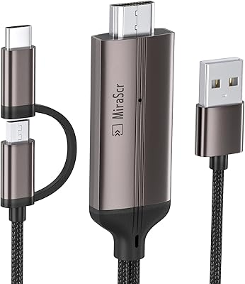 USB C 2 in 1 Type C and Micro USB TO TV HDMI MHL ADAPTER TO HDMI 1080P HD HD with loading cable for all Android smartphones and tablets to TV, projector and monitor, 6.6 feet.. Discover thousands of products on DIAYTAR Nigeria — from fashion and electronics to home goods. We guarantee quick delivery and competitive pricing across the board.