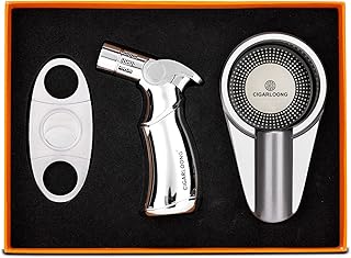 Set of accessories for cigarlong cigarette cuts burner 4 jets cutting steel blade blade blade.. Shop with purpose at DIAYTAR NIGERIA, where diverse selection meets budget-friendly nationwide delivery.