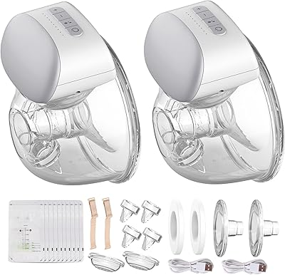Portable handbrush pump MORELIAN 8OZ/240ML BPA without BPA 3 modes and 10 suction levels with 24 mm lipstick + 2 bra adjustment clips + 10 breast milk storage bags.. Nigeria's favorite online shopping platform, DIAYTAR offers unbeatable prices and delivery within a week.