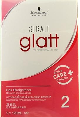 Professional Schwarzkopf Glat Strat, n ° 2 for colored and porous hair.. Your comprehensive marketplace awaits at DIAYTAR NIGERIA with affordable prices and reliable delivery times.