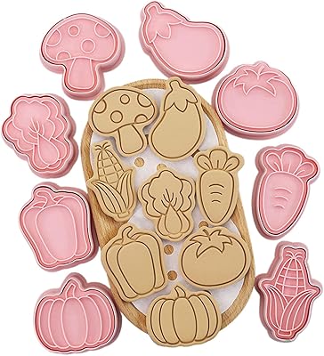 3D cookie cutter - cookie buffer in the shape of children's vegetables, 3D vegetable -shaped cooking pan for cakes, fondants.. DIAYTAR NIGERIA: Where shopping is a pleasure with affordable prices and reliable delivery service.