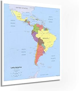Card poster of Latin America 2006 - Map of Central and South America 24 x 30 inches - Latin America poster - Poster of the South America card - Map of South America Map of South America.. Elevate your shopping experience with DIAYTAR NIGERIA's vast catalog and budget-friendly options.