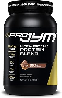 PRO JYM protein powder - egg white, milk, lactrum protein isolates and micellar casein | JYM Science supplement | Rocky Road flavor, 2 lb.. DIAYTAR NIGERIA connects you with what you need at prices you'll love, delivered within 8 days.