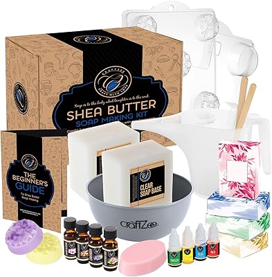 The Della Bee soap manufacturing kit includes all soap manufacturing supplies | Kit of shea butter soap for the manufacture of DIY soap. Adult soap manufacturing kit, homemade soap.. DIAYTAR NIGERIA: Your affordable gateway to thousands of products shipped nationwide within the week.