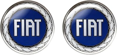 Fiat 21232 3D sticker Official Vintage Blue Logo, Diam. 12 mm, 2 rooms.. DIAYTAR NIGERIA: Where value shopping meets reliable 5-8 day delivery across the nation.