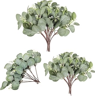 Amzuia False Eucalyptus Leaves Bulk Tiges Artificial Eucalyptus Leaves In 13.8.8 -inch false Branches of Gray Green Eucalyptus Plants For Bouquet De bridal Vase Arrangements Wedding Home.. DIAYTAR Nigeria brings you closer to everything you need — fast delivery, low costs, and variety.