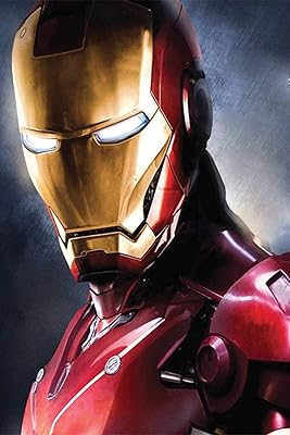 Wall poster 5 ICE Iron Man without frame (adhesive paper; multicolored).. DIAYTAR NIGERIA delivers affordability and convenience to your doorstep within 8 days of purchase.