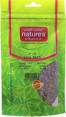 Choice 100 g chia seeds.. Shop easy, pay less, get it fast — with DIAYTAR Nigeria.