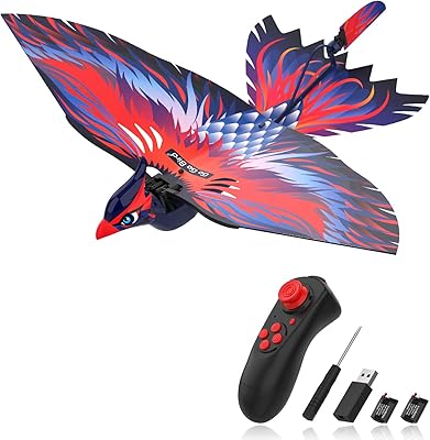 Hanvon Go Go Bird Bennu, remote -controlled plane, RC helicopters, Bionic flying bird toys, unique fabric wing lifting design, smart flight, easy control, interior and exterior RC toy, boys and girls, blue.. Shop confidently with DIAYTAR NIGERIA, offering affordable prices and reliable delivery within a week.