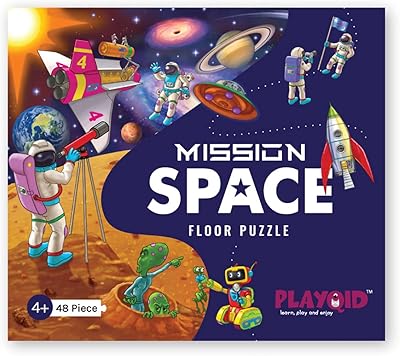 SPACE Mission Playkiwid Solykiwid puzzle, composed of 48 pieces, for children from 4 years old, size 35 x 30 cm.. Shop with purpose at DIAYTAR NIGERIA, where your money goes further and delivery is always prompt.