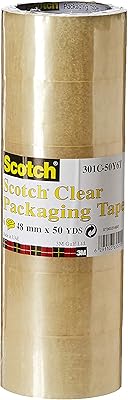 Scotch transparent packaging tape, 48 mm x 50 m, 301c-50y6t.. Shop the future with DIAYTAR NIGERIA - thousands of products, unbeatable prices, delivery within a week.
