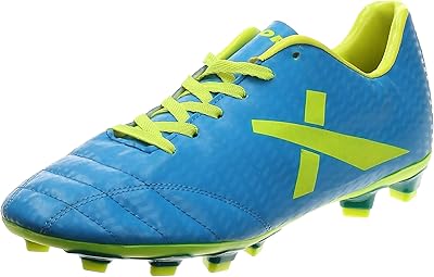 NXG football shoes for men, blue, size 4 UK (38 EU).. DIAYTAR NIGERIA: Where affordability meets variety in Nigeria's most comprehensive online marketplace.