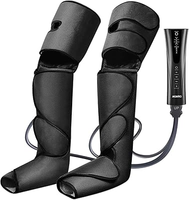 Ajaro Magma air compressive leg controller, legs, feet and thighs with portable controller to relieve pain and blood circulation (black).. DIAYTAR NIGERIA: Making online shopping accessible with affordable prices and nationwide delivery service.