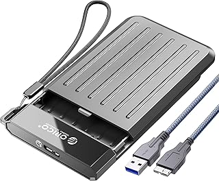 2.5 inch oro oro hard drive case, SATA 3.0 portable hard drive reader to USB 3.1 Gen 1 with improved cable for 2.5 -inch SSD for travel and business, up to 6 TB, supports UASP, Gray [M25U3].. Whether it’s gadgets or groceries, DIAYTAR Nigeria delivers in less than 8 days.
