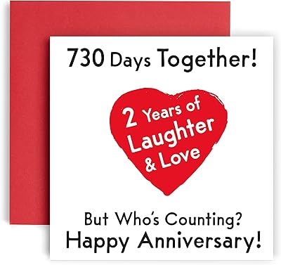 Premium 2nd anniversary Wedding Hochters Birthday Card for husband and wife.. DIAYTAR Nigeria: Discover more, spend less, and enjoy delivery within 5–8 days.