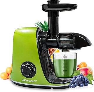 Sirago juice, slow chewing juice, 2 adjustable speeds, easy to clean, silent engine, cold juices for vegetables and fruits, without BPA (green).. Discover a new way to shop with DIAYTAR NIGERIA's comprehensive marketplace and quick delivery options.