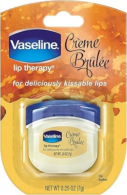 Mini lip therapy vaseline lip balm, crème brûlée, 7 g.. Shop quality and variety at unbeatable prices on DIAYTAR Nigeria — delivery in under 8 days.