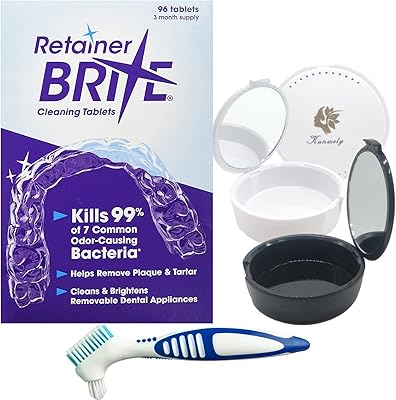 96 Retainer British tablets 3 months + toothbrush.. DIAYTAR NIGERIA: Where every search leads to affordable products delivered promptly across Nigeria.