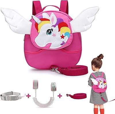 Backpacks 4 in 1 for toddlers, pretty backbags for children's dinosaurs, buckle of anti-tapered blue reflective children's wrist, outdoor playground activities.. Nigeria's fastest-growing e-commerce site offers unbeatable prices and delivery within 8 days.