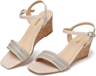 Braided sandals with low heels for women, summer relaxed, open end, ankle bridle.. Say goodbye to limited options and long shipping times. DIAYTAR Nigeria delivers variety, quality, and affordability straight to your door.
