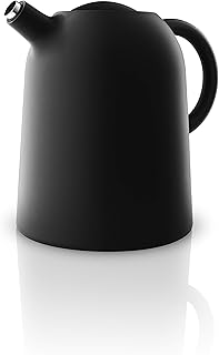 Double -walled isothermal pitcher Eva solo thimble for coffee and tea, 1.0 liters (black).. DIAYTAR NIGERIA delivers value, variety, and convenience with our nationwide 5-8 day shipping.