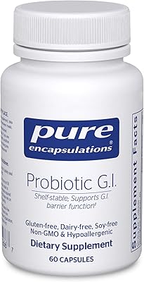 Pure Encapsulations Probiotic Gi | Long conservation probiotic for bone health, lean mass, intestinal health and digestive support* | 60 capsules.. DIAYTAR NIGERIA: Where shopping dreams become reality with budget-friendly prices and prompt delivery.
