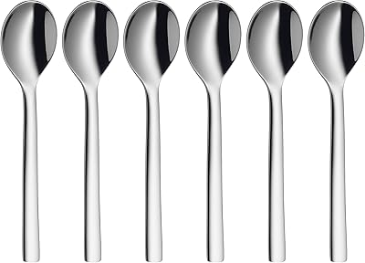 Set of spoon to Expresso WMF Nova, Silver, WM-12-9138-6040, 6 pieces.. Enjoy the simplicity of shopping with DIAYTAR NIGERIA, offering vast choices delivered in just 5-8 days.