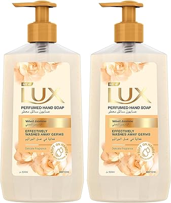 Antibacterial fluid for lux hands enriched in glycerin, jasmine velvet cleaner for all skin types, 500 ml (2).. Shop without limits at DIAYTAR NIGERIA and receive your purchases at budget prices within the week.