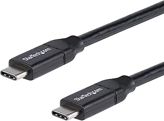 Startc cable. Com USB -C to USB -C - 6 feet/2 m - with 5 A - USB 2.0 power supply - USB -IFE certified - USB Type C cable - USB CABLE CABLE (USB2C5C2M).. Enjoy the simplicity of shopping with DIAYTAR NIGERIA, offering vast choices delivered in just 5-8 days.