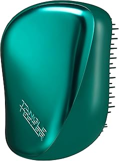 Tangle Teezer | Compact detangling brush for humid and dry styling | Perfect for travel and trips | Green Jungle.. Shop from Nigeria's largest product selection at DIAYTAR, with budget-friendly prices and swift delivery.