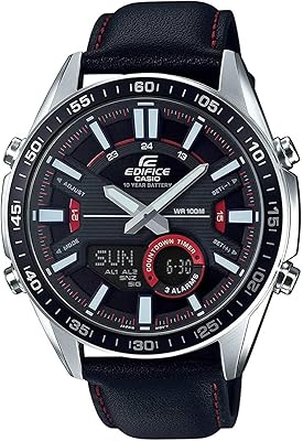 Casio watch analog-numeric eDifice with black dial for men, EFV-C100L-1AVDF model (ex441).. Looking for trendy fashion, home essentials, or electronics? DIAYTAR Nigeria has it all and delivers within days, not weeks.