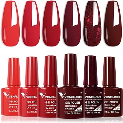 Nude nail polish set 6 dark red colors.. Shop across categories at DIAYTAR NIGERIA with the confidence of affordable prices and delivery within 8 days.
