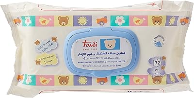 Baby cleansing wipes Nectar Trudi, 72 pieces (1 package).. Every order, every item — DIAYTAR Nigeria delivers fast and reliably.