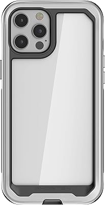 Jostick Slim case for iPhone 12 Pro Max with protective bumper in ultra durable and light military quality metal alloy, iPhone 12 pro Max 5G (6.7 inch) (brushed aluminum).. DIAYTAR NIGERIA brings the market to your fingertips with affordable prices and swift delivery services.