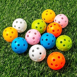 Lykdon Golf Balls Lykdon Plastic Training Balls 40 mm Wiffle for Practice.. DIAYTAR NIGERIA: Your gateway to affordable products delivered reliably across Nigeria.