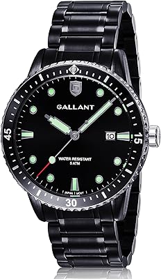 Analog quartz watch for men, stainless steel bracelet, metal wristwatch, calendar, 5atm waterproof, casual business watches.. Great products, lower prices, fast delivery — DIAYTAR Nigeria has it all.