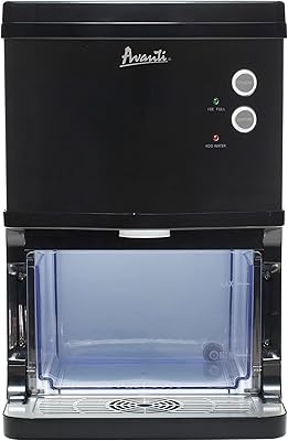 Ice machine and Avanti Elite Series distributor, 33 lb, black stainless steel (NIMD3314BS-Is).. Your comprehensive marketplace awaits at DIAYTAR NIGERIA with affordable prices and reliable delivery times.