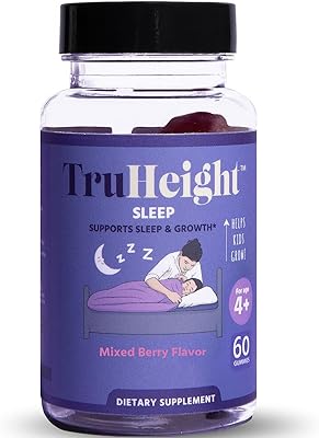 Truheight Sleep Gummies - Natural Sleep Aid for Maximum Growth - As I put yourself as quickly as quickly as children, adolescents and young adults - without medication, Ashwagandha, melatonin, theanine, lemon balm - vegan, 5 and over.. Discover why DIAYTAR NIGERIA is the smart shopper's choice for affordable products delivered nationwide.