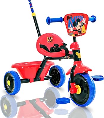 Children's tricycle, Spartan tricycle, with removable parental storage box, available under Disney, Marvel and Nickelodeon license.. Skip the traffic, shop online — DIAYTAR Nigeria brings it to you.