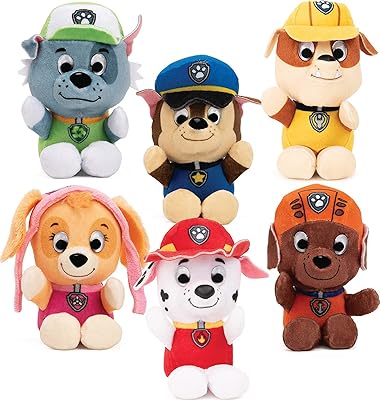 PAW PATROL 6062123 plush figurine (random selection from 1 room).. Experience the ease of modern shopping with DIAYTAR NIGERIA's comprehensive platform and quick delivery.
