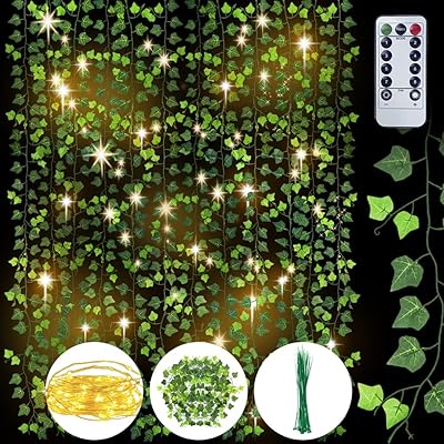 Artificial Résine Artificial Plants (12 strands 95 feet) Garland Suspended vine with 100.. DIAYTAR NIGERIA: Bringing quality products to your doorstep at prices that won't break the bank.