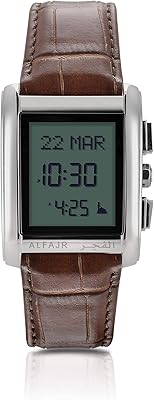 Al Fajr relaxed watch for men in digital leather - WS -06L.. DIAYTAR NIGERIA makes online shopping accessible to all with budget-friendly prices and reliable delivery.