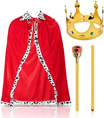 3 packets of royal capes for adults, medieval royal dress, king scepter, unisex, for adults and children, birthday party.. Nigeria's most loved e-commerce platform delivers affordable shopping solutions to your doorstep.