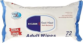 Cool & cool cleansing wipes for adults, 72 sheets - XL.. Experience shopping without stress at DIAYTAR NIGERIA's comprehensive and budget-friendly platform.