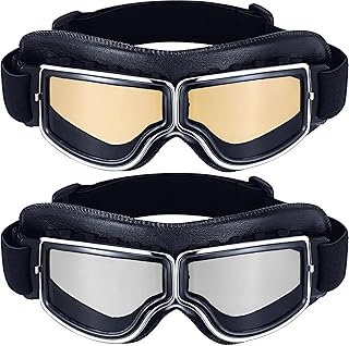 Vintage aviator motorcycle glasses glasses for anti-scratch cruiser scooter.. Discover endless shopping possibilities at DIAYTAR NIGERIA, with budget-friendly prices and reliable delivery.
