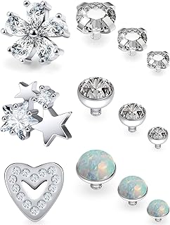 FTOVOSYO 14G Skipper Drilling Jewelry Micro Cutaneous Anchoring Microdermal Skin Drilling For Women Men 2-4mm.. Experience the future of online shopping with DIAYTAR NIGERIA's extensive product range and competitive pricing.