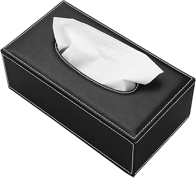 Rectangular fuel carrier in leather PU King Foam for the house, the office and the car - black.. DIAYTAR NIGERIA combines affordability, variety, and convenience with nationwide delivery services.