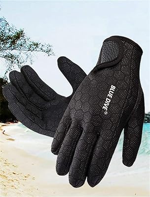 Neoprene diving gloves, five -fingers' combination gloves of 1.5 mm for apnea diving, diving, surfing, kayaking, pool cleaning and all nautical activities for men and women.. Experience retail therapy without the financial stress at DIAYTAR NIGERIA's budget-friendly marketplace.